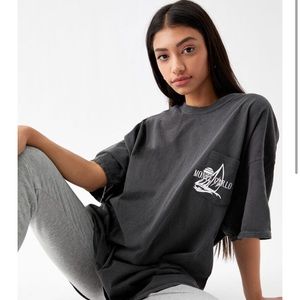 pacsun la monte carlo pocket oversized t-shirt